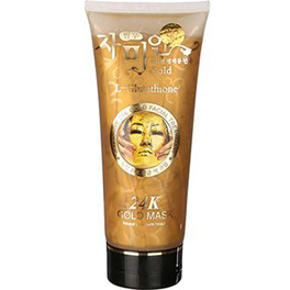 Тайская омолаживающая маска-пленка с золотом и глутатионом 24К Belov L-Glutathione 24k Gold Mask 220 мл.